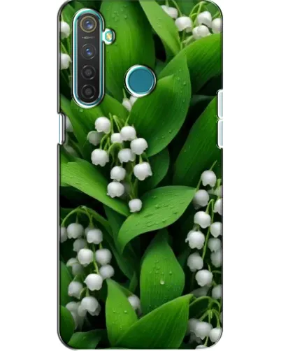 Чохол для Realme 5 з картинкою «Конвалії в зелені»