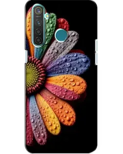 Чохол для Realme 5 з картинкою «Райдужна квітка» Чохол для Realme 5 з картинкою «Райдужна квітка»
