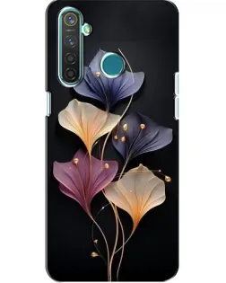 Чохол для Realme 5 з картинкою «Лілові квіти грації» Чохол для Realme 5 з картинкою «Лілові квіти грації»
