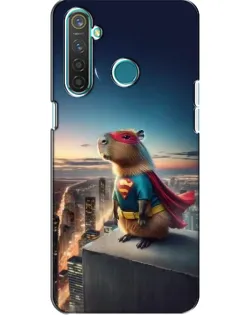 Чохол для Realme 5 з картинкою «Капі-мен супергерой» Чохол для Realme 5 з картинкою «Капі-мен супергерой»