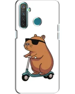 Чохол для Realme 5 з картинкою «Капібара на самокаті» Чохол для Realme 5 з картинкою «Капібара на самокаті»