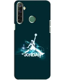 Чохол для Realme 6i з картинкою «Jordan Blue Fire» Чохол для Realme 6i з картинкою «Jordan Blue Fire»