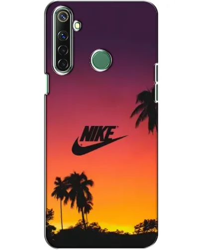 Чехол для Realme 6i с картинкой «Nike на закате солнца» Чехол для Realme 6i с картинкой «Nike на закате солнца»