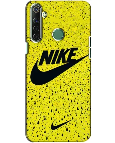Чехол для Realme 6i с картинкой «Желтый текстурный Nike» Чехол для Realme 6i с картинкой «Желтый текстурный Nike»