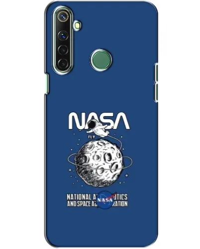Чехол для Realme 6i с картинкой «NASA — лунная миссия» Чехол для Realme 6i с картинкой «NASA — лунная миссия»