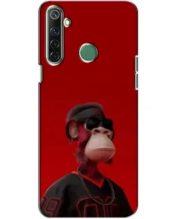 Чохол для Realme 6i з картинкою «Bored Ape в червоному» Чохол для Realme 6i з картинкою «Bored Ape в червоному»