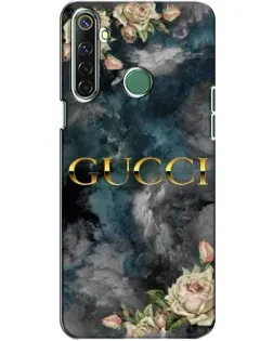 Чохол для Realme 6i з картинкою «Абстрактні квіти Gucci» Чохол для Realme 6i з картинкою «Абстрактні квіти Gucci»