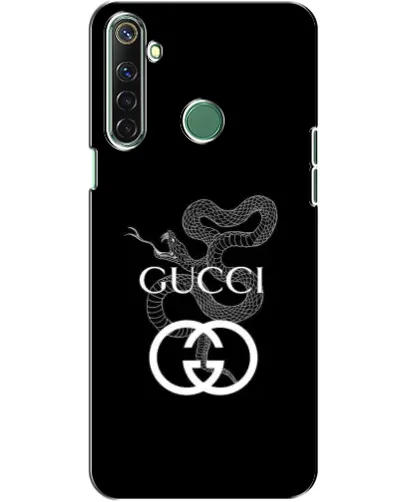 Чехол для Realme 6i с картинкой «Gucci — серебряная змея» Чехол для Realme 6i с картинкой «Gucci — серебряная змея»