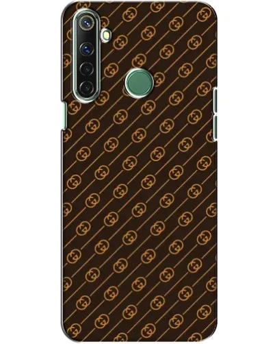 Чехол для Realme 6i с картинкой «Gucci — золотые диагонали» Чехол для Realme 6i с картинкой «Gucci — золотые диагонали»