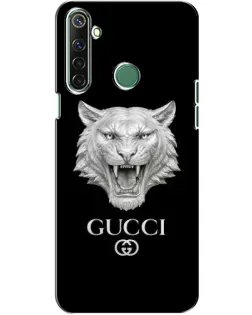 Чохол для Realme 6i з картинкою «Gucci — срібний лев» Чохол для Realme 6i з картинкою «Gucci — срібний лев»