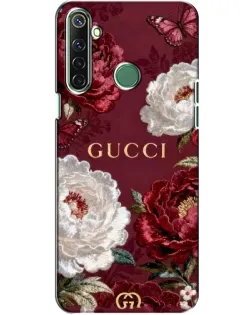 Чохол для Realme 6i з картинкою «Gucci — бордові троянди» Чохол для Realme 6i з картинкою «Gucci — бордові троянди»