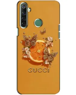 Чохол для Realme 6i з картинкою «Gucci — золоті метелики» Чохол для Realme 6i з картинкою «Gucci — золоті метелики»
