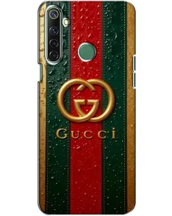 Чохол для Realme 6i з картинкою «Gucci — фірмова смуга та золото» Чохол для Realme 6i з картинкою «Gucci — фірмова смуга та золото»