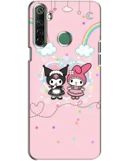 Чехол для Realme 6i с картинкой «My Melody и Kuromi»