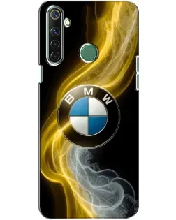 Чохол для Realme 6i з картинкою «Золотистий дим BMW» Чохол для Realme 6i з картинкою «Золотистий дим BMW»