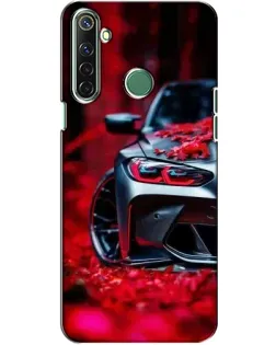 Чохол для Realme 6i з картинкою «Спортивна BMW та квіти» Чохол для Realme 6i з картинкою «Спортивна BMW та квіти»