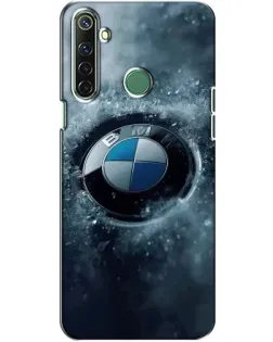 Чохол для Realme 6i з картинкою «Логотип BMW — лід» Чохол для Realme 6i з картинкою «Логотип BMW — лід»