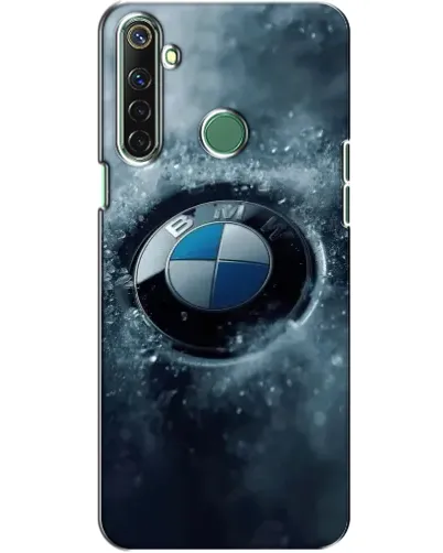 Чехол для Realme 6i с картинкой «Логотип BMW — лед» Чехол для Realme 6i с картинкой «Логотип BMW — лед»
