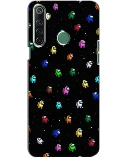 Чехол для Realme 6i с картинкой «Экипаж Among Us» Чехол для Realme 6i с картинкой «Экипаж Among Us»