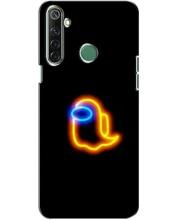 Чехол для Realme 6i с картинкой «Among Us неоновое сияние» Чехол для Realme 6i с картинкой «Among Us неоновое сияние»