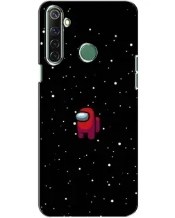 Чехол для Realme 6i с картинкой «Красный Among Us» Чехол для Realme 6i с картинкой «Красный Among Us»