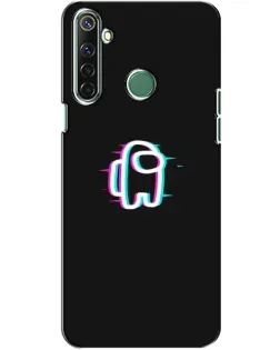 Чехол для Realme 6i с картинкой «Among Us неон» Чехол для Realme 6i с картинкой «Among Us неон»