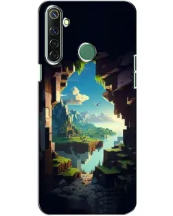 Чохол для Realme 6i з картинкою «Вид з печери»