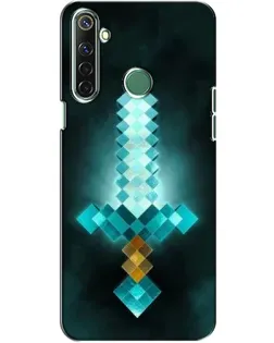 Чохол для Realme 6i з картинкою «Алмазний меч неон»