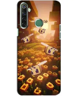 Чохол для Realme 6i з картинкою «Поле соняшників»