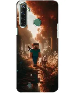 Чохол для Realme 6i з картинкою «Стів у лісі»