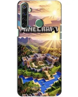Чохол для Realme 6i з картинкою «Minecraft панорама»
