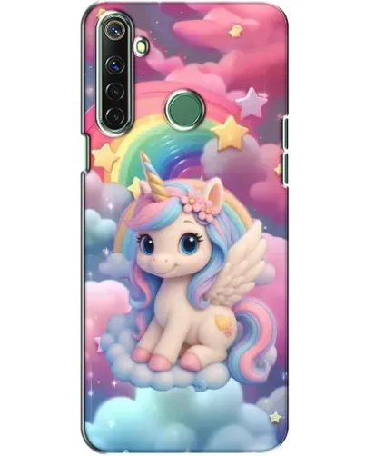 Чехол для Realme 6i с картинкой «Маленький единорог» Чехол для Realme 6i с картинкой «Маленький единорог»