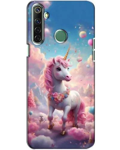 Чехол для Realme 6i с картинкой «Единорог среди облаков» Чехол для Realme 6i с картинкой «Единорог среди облаков»