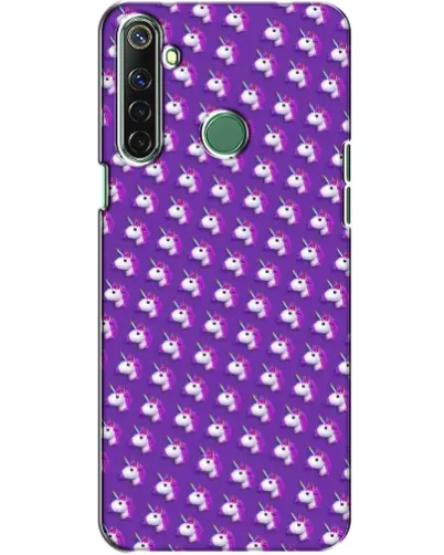 Чехол для Realme 6i с картинкой «Единороги на фиолетовом» Чехол для Realme 6i с картинкой «Единороги на фиолетовом»
