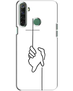 Чехол для Realme 6i с картинкой «Рука держит» Чехол для Realme 6i с картинкой «Рука держит»