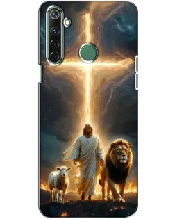 Чехол для Realme 6i с картинкой «Лев Иуды и Свет» Чехол для Realme 6i с картинкой «Лев Иуды и Свет»