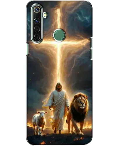 Чехол для Realme 6i с картинкой «Лев Иуды и Свет»