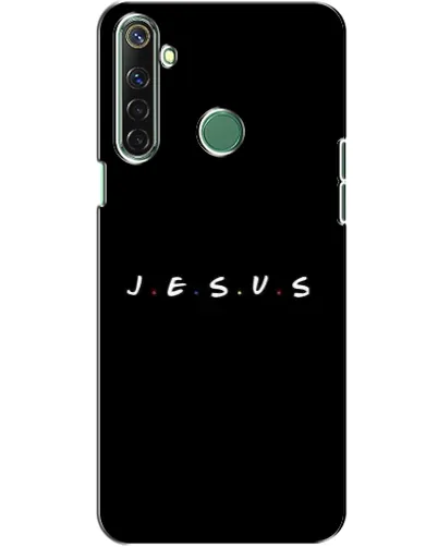 Чехол для Realme 6i с картинкой «Точки веры J.E.S.U.S.»