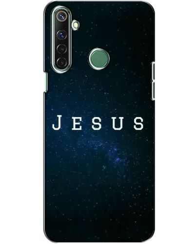 Чехол для Realme 6i с картинкой «Звездное небо Jesus»