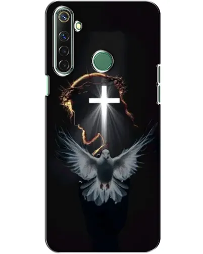 Чехол для Realme 6i с картинкой «Голубь и Свет»