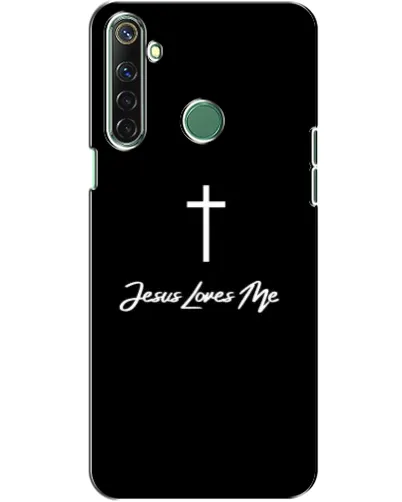 Чехол для Realme 6i с картинкой «Иисус любит тебя»