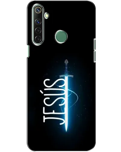 Чехол для Realme 6i с картинкой «Меч Духа Jesus»