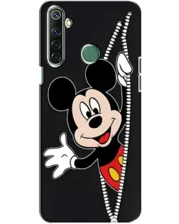 Чехол для Realme 6i с картинкой «Микки раздвигает стены»