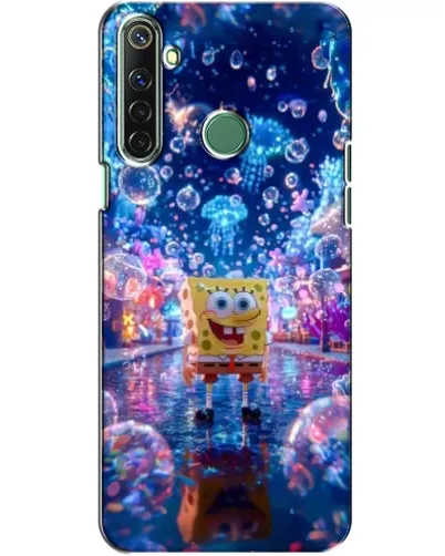 Чехол для Realme 6i с картинкой «Неоновый океан»