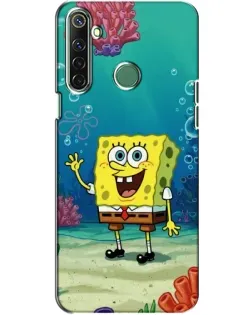 Чехол для Realme 6i с картинкой «Подводный привет»