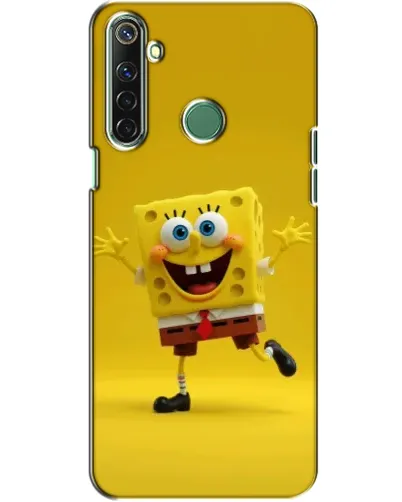 Чехол для Realme 6i с картинкой «Позитивный Губка Боб»