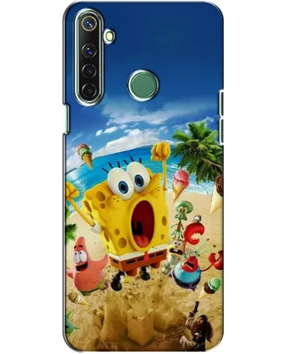 Чехол для Realme 6i с картинкой «Развлечения на пляже»