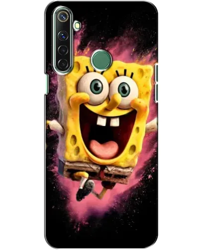 Чехол для Realme 6i с картинкой «Взрывной Спанч Боб»