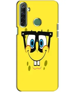 Чехол для Realme 6i с картинкой «Минималистичный Спанч Боб» Чехол для Realme 6i с картинкой «Минималистичный Спанч Боб»