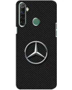 Чехол для Realme 6i с картинкой «Карбоновый Mercedes стиль»